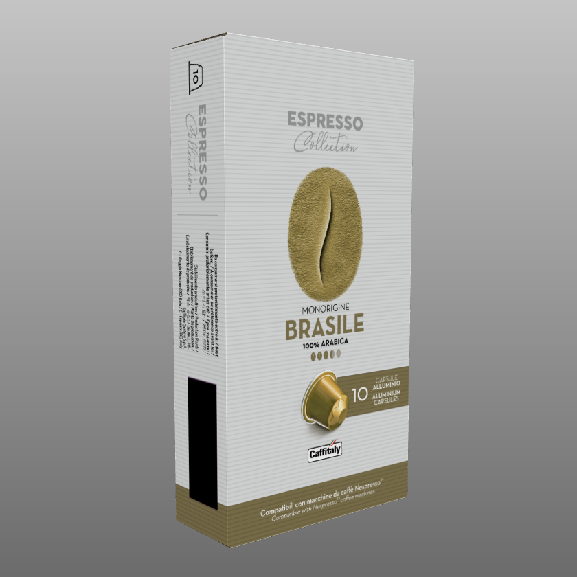 Brasil Aluminio (Intensidad 8) - Nespresso® Compatible*