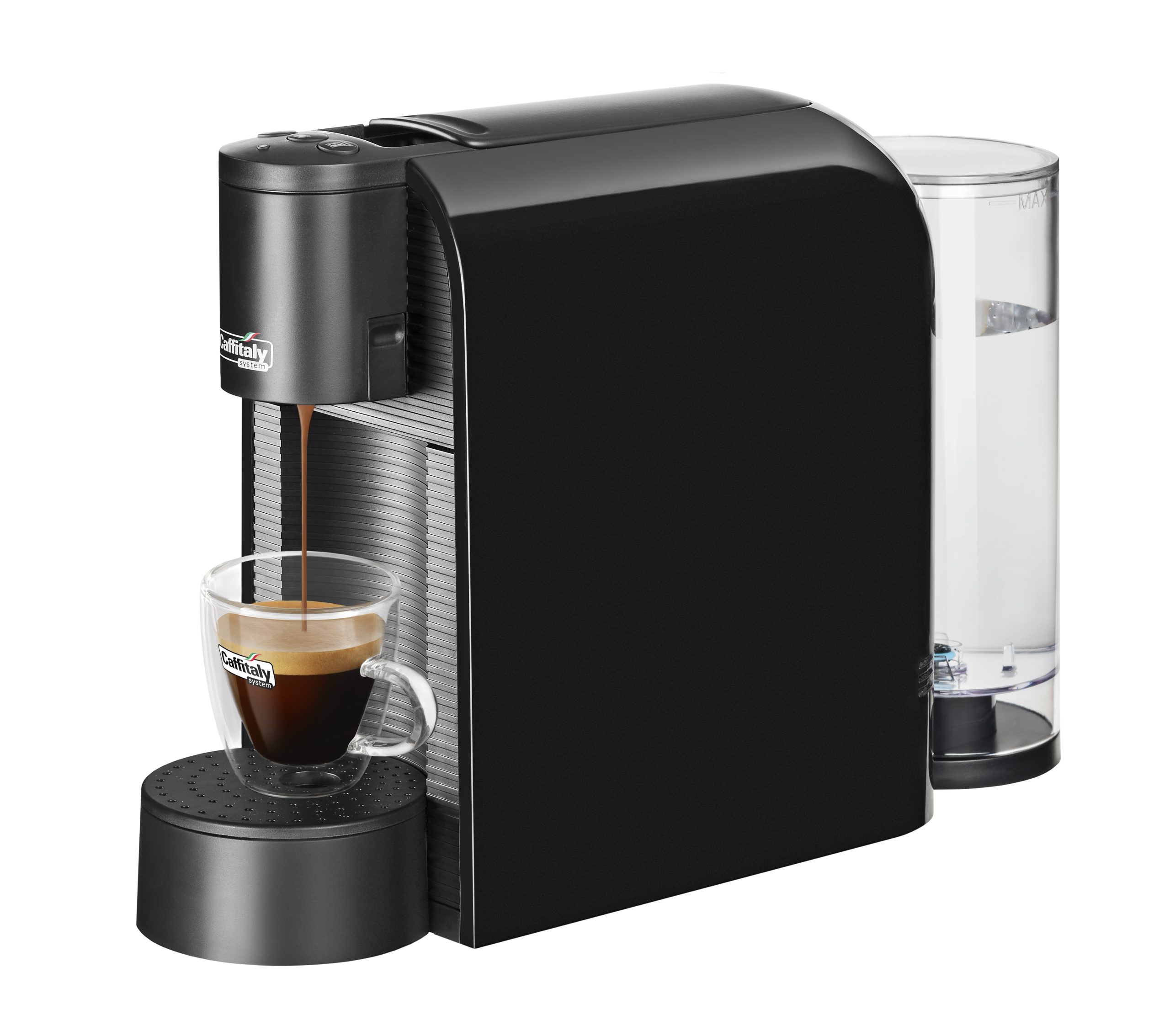Cafetera S36 Volta Negra (Solo funciona con cápsulas originales de Caffitaly Ècaffè)